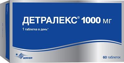 Современный венотоник - детралекс