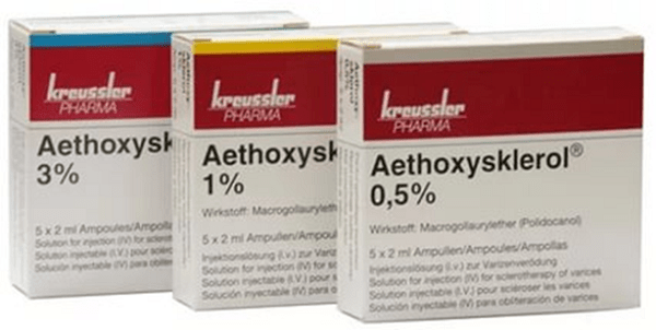 Полидоканол (Этоксисклерол) - aethoxysklerol